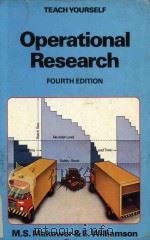 Operational research Fourth Edition   1985  PDF电子版封面  9780340371008   
