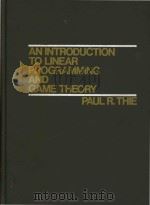 An introduction to linear programming and game theory（1979 PDF版）