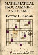Mathematical programming and games（1982 PDF版）