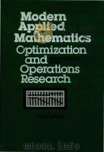 Modern applied mathematics : optimization and operations research : collection of state-of-the-art s   1982  PDF电子版封面  0444861343   