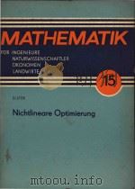 Nichtlineare optimierung   1978  PDF电子版封面    K.H.Elster 