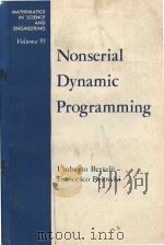 Nonserial dynamic programming   1972  PDF电子版封面    Umberto Bertele. 