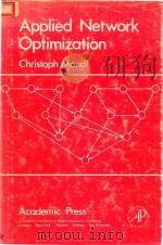 Applied network optimization   1979  PDF电子版封面  0124683509  cChristoph Mandl. 