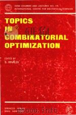 Topics in combinatorial optimization   1977  PDF电子版封面  038781339X  (Sergio); Rinaldi;S. 