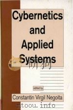 Cybernetics and applied systems   1992  PDF电子版封面  0824786777   