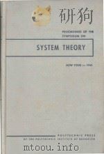 Proceedings of the Symposium on System Theory（1965 PDF版）