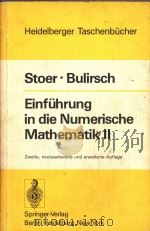 Einfuhrung in die Numerische Mathematik II   1978  PDF电子版封面  0387088407  J.Stoer; R.Bulirsch 
