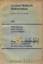 Besov spaces and applications to difference methods for initial value problems   1975  PDF电子版封面  038707130X  Brenner;Philip.;Wahlbin;Lars B 