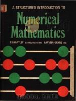 A Stanley Introduction to Numerical Mathematics   1979  PDF电子版封面  0859504263  P.J.Hartley; A.Wynn-Evans 