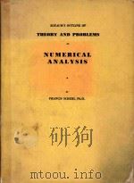 Schaum's outline of theory and problems of numerical analysis   1968  PDF电子版封面  070551979   