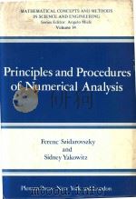 Principles and procedures of numerical analysis   1978  PDF电子版封面  0306400871  Szidarovszky;Ferenc.;Yakowitz; 
