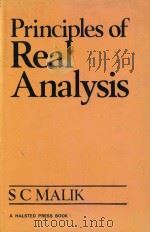 Principles of real analysis Revised Edition   1980  PDF电子版封面    S C Malik 
