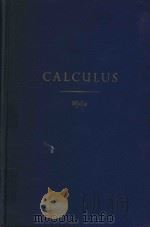 Calculus   1953  PDF电子版封面    C. R. Wylie 