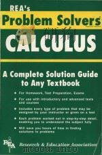 The calculus problem solver a complete solution guide to any textbook   1995  PDF电子版封面  9780878915057   
