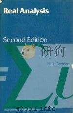 Real analysis Second Edition（1968 PDF版）