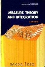 Measure theory and integration   1981  PDF电子版封面  0853123373  G.de Barra 