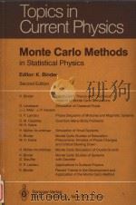 Monte Carlo Methods in Statistical Physics Second Edition   1986  PDF电子版封面  0387165142  K.Binder 