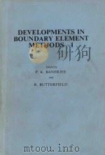Developments in Boundary Element Methods 1（1979 PDF版）