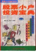 股票小户投资宝典  下   1996  PDF电子版封面  7800916219  雄胡，潘浩云，胡明等编著 