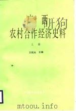 广西农村合作经济史料  下   1988  PDF电子版封面    王祝光，林中等 