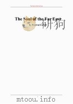 远东的灵魂     PDF电子版封面     