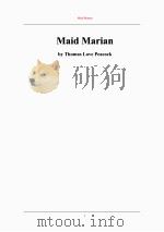 女孩马丽安     PDF电子版封面     