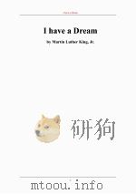 我有一个梦（1976 PDF版）