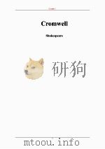 Cromwell(克伦威尔)   1992.7  PDF电子版封面    吉林厄姆  Gllingham 