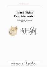 岛上夜间的娱乐     PDF电子版封面     