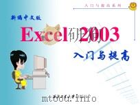 新编中文版Excel2003入门与提高     PDF电子版封面    佚名 