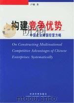 构建竞争优势中国企业跨国经营方略     PDF电子版封面     