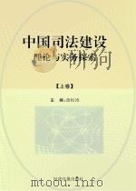 中国司法建设理论与实务探索  上     PDF电子版封面     