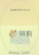 汉语拼音识字小天才     PDF电子版封面     