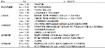 《表2 临床评价标准：2种瓷贴面材料修复前牙的效果比较》