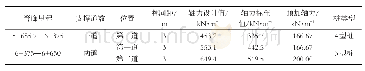 《表3 管廊支撑设计数据统计表》