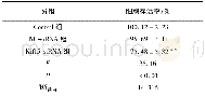 表2 抑制Kif15的表达对星形胶质细胞增殖活性的影响 (ni=3)