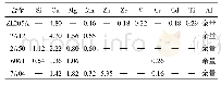 表2 试验合金的化学成分（质量分数/%）