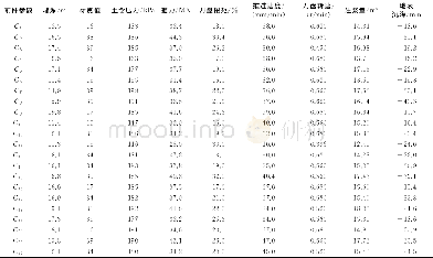 表2 前件参数C Tab.2 Premise parameters C