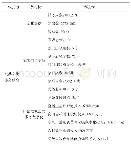 表2 保山市2017年公共文化服务供给情况