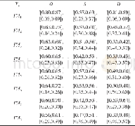 《表4 故障模式风险评价矩阵X Table 4 Assessment matrix X of FMEA》