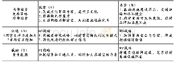 表3 红河县民族文化旅游发展SWOT矩阵分析