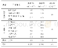 表4 齐家镇镇内污染负荷基本情况