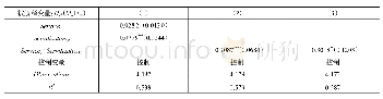 《表3“城市-行业”层面的回归结果》