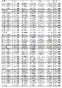 表3 长江经济带部分省份星级酒店效率松弛变量值