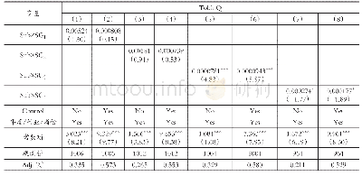 《表5 政府补贴异质性对国有企业绩效的影响》