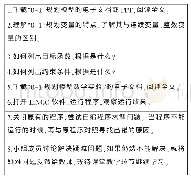 《表2“0-1规划模型”学习任务单》