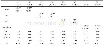 表3 国际资本异常流动对经济增长的影响(2)