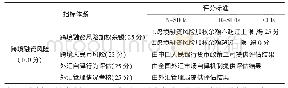 《表3 跨境融资风险评分标准》