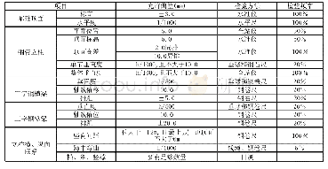 附表1 门洞支架施工质量验收标准表