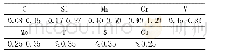 《表1 12Cr1MoV化学成分》